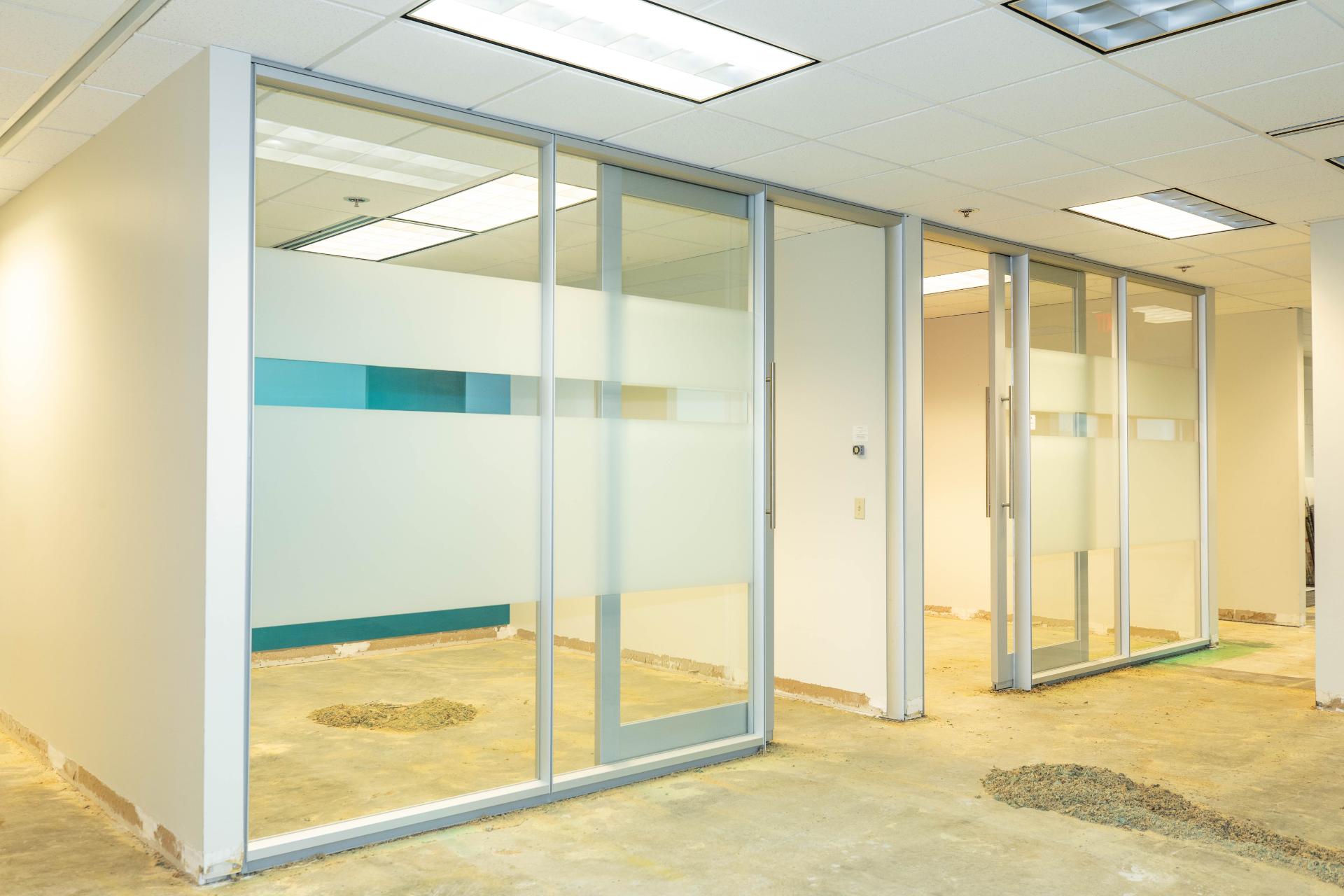 Commercial office interior renovation by Eagan Building Group