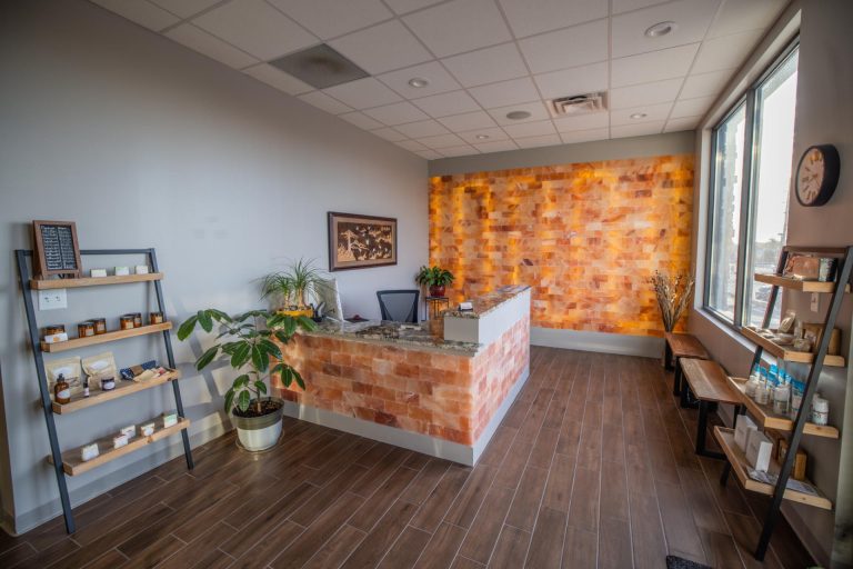 Sunrise Salt Cave lobby