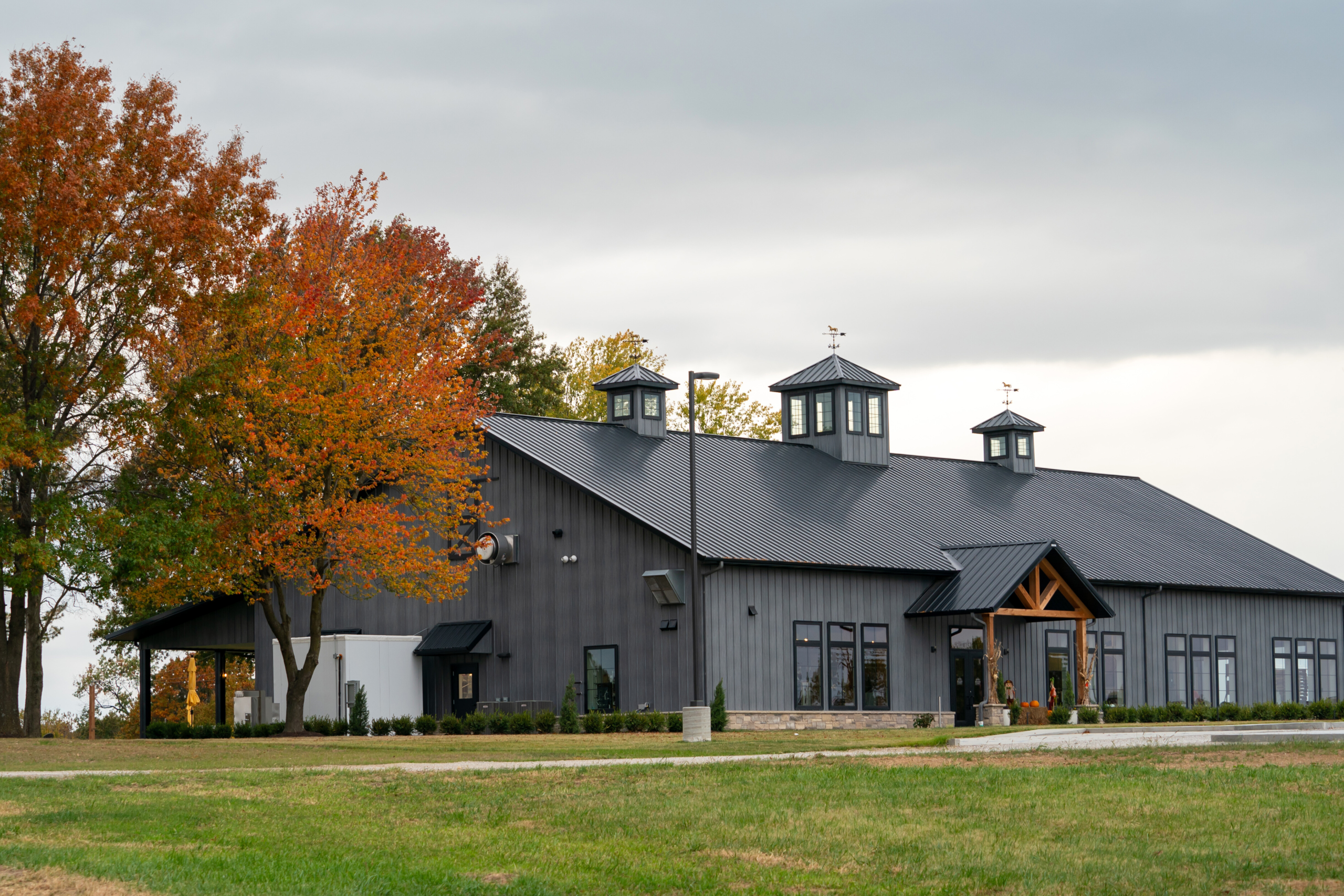 Outside of Busch Brewery