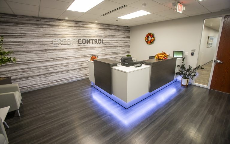 Credit Control Office Reception Desk